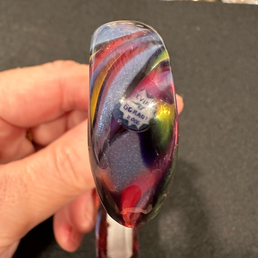 Kevin O’Grady 2006 signed glass cuff - Picture 2 of 5